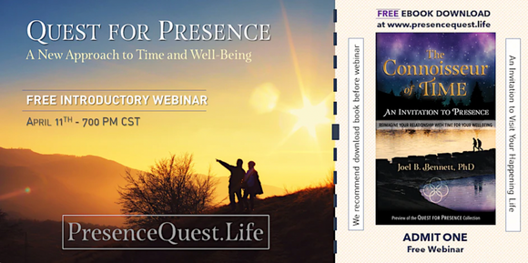 Quest for Presence (Time & Well-Being) | Free Webinar