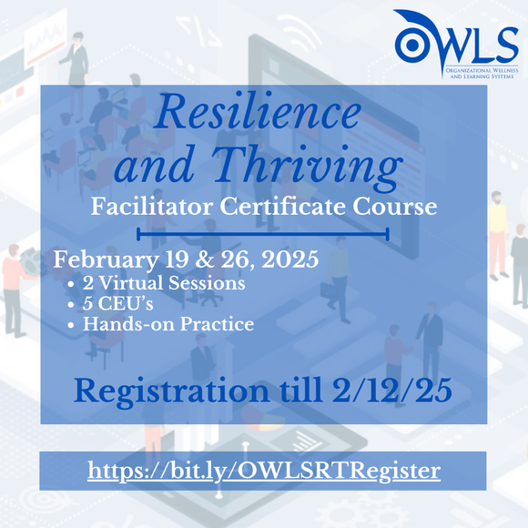 Resilience and Thriving Facilitator Course